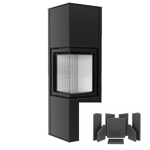 Freestanding stove HITZE SIGA Black lining czarne wylozenie siga 300x300 - Freestanding stove HITZE SIGA Black lining